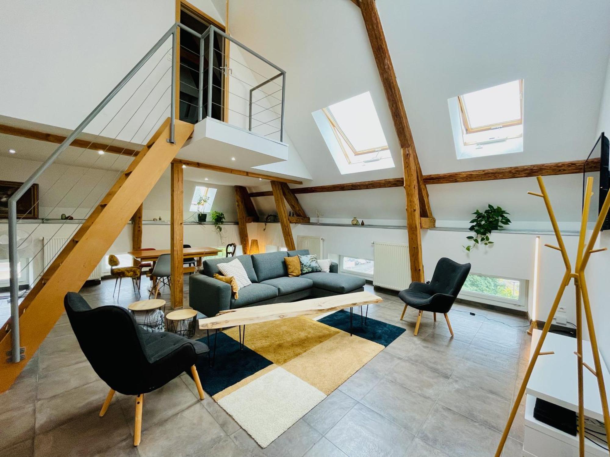 Duplex + Parking Gratuit Facile Leilighet Sainte-Suzanne  Eksteriør bilde